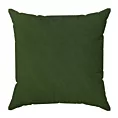 Poszewka szyta DORA - HIT zielona z miękkiej tkaniny o welurowej strukturze