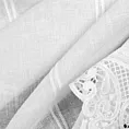 Tkanina firanowa zazdrostka z etaminy zdobiona ażurowym haftem Eurofirany