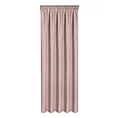 Zasłona różowa z tkaniny welurowej 420x260 cm tunel Dora Eurofirany