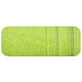 Ręcznik do rąk 30x50 cm bawełniany kolor jasnozielony z ozdobnym stębnowaniem 500 g/m2 POLA Eurofirany
