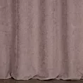 Miękka szenilowa tkanina zasłonowa o strukturalnym splocie i subtelnym połysku Eurofirany