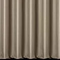 Zasłona szyta na taśmie fala beżowa z miękkiej półmatowej tkaniny welwetowej