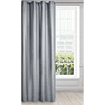 Zasłona srebrna z błyszczącym splotem 140x250 cm przelotka ESSME Eurofirany
