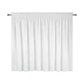 Firana biała z etaminy z lekkim połyskiem 400x145 cm taśma VIOLA Eurofirany