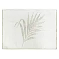 Komplet podkładek 4 szt beżowo, kremowy 32x45 cm INES 11 z nadrukowanym motywem liści palmowych
