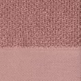 Ręcznik kąpielowy 50x90 cm bawełniany kolor pudrowy róż o ryżowej strukturze 550 g/m2 RISO Eurofirany