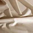 Zasłona beżowa z ekskluzywnego matowego welwetu 140x250 cm przelotka VILLA Eurofirany