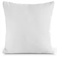 Poszewka na poduszkę 60x60 cm z gładkiej tkaniny wodoodpornej do ogrodu i na taras biała GARDEN Eurofirany