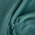 Obrus szyty turkusowy tkanina zaciemniająca, strukturalna typu dimout