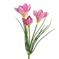 Kwiat sztuczny dekoracyjny KROKUS Eurofirany