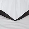 Pościel 140x200 cm bawełniana kolor biały, czarny dwustronna NOVA 3 Eurofirany