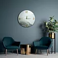 Okrągły zegar ścienny w nowoczesnym stylu Eurofirany