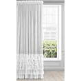 Firana biała z markizety z pięcioma falbanami 140x250 cm taśma CHARLOTTE 2 Eurofirany