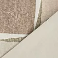 Pościel 220x200 bawełniana kolor beżowy, brązowy z wzorem geometrycznym SPRING 36 Eurofirany