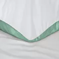 Pościel 140x200 cm bawełniana kolor biały, miętowy dwustronna NOVA 3 Eurofirany