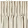 Zasłona jasnobeżowa z szenilowej tkaniny 140x270 cm taśma - VANI Eurofirany