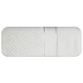 Ręcznik do rąk 50x90 cm bawełniany kolor biały z welwetową bordiurą 500 g/m2 JESSI Eurofirany