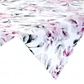 Obrus biało, różowy 85x85 cm wodoodporny GARDEN na taras oraz balkon