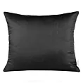 Poszewka na poduszkę 50x70 cm z satyny bawełnianej czarna DINA Eurofirany