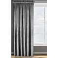 Zasłona stalowa z tkaniny welwetowej 135x300 cm taśma ROSA Design 91 Eurofirany