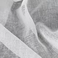 Zasłona biała o strukturze deszczyku z etaminy 140x250 cm przelotka ANGELICA Eurofirany