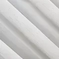 Firana biała o strukturze drobnego deszczyku przeplatana złotą nicią 140x250 cm przelotka LUNA Eurofirany