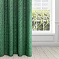 Zasłona zielona wytłaczana z tkaniny welwetowej 140x250 cm przelotka ELIEN Design 91 Eurofirany