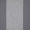 Tkanina firanowa błyszcząca z batystu  zdobiona subtelnymi pasami Eurofirany