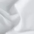 Zasłona szyta na flexach VISCAYA biała z melanżowej i miłej w dotyku tkaniny