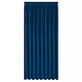 Zasłona granatowa z welwetowej tkaniny 125x270 cm system flex - MELANIE Eurofirany
