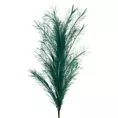 Sztuczna gałązka dekoracyjna TRAWA PAMPASOWA ciemnoturkusowa z dużym pióropuszem Eurofirany