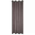 Zasłona grafitowa z tkaniny zamszowej 140x250 przelotka ADA Eurofirany