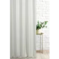 Zasłona szyta na taśmie fala naturalna z gładkiej, przyjemnej w dotyku tkaniny z efektem melanżu