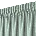 Zasłona miętowa z tkaniny welurowej 420x260 cm taśma - Dora Eurofirany