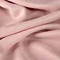 Poszewka szyta DORA - HIT pudrowa z miękkiej tkaniny o welurowej strukturze