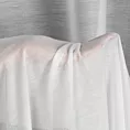 Firana biała z gładkiej matowej etaminy 140x250 cm przelotka GRACJA Eurofirany