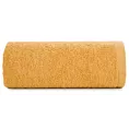 Ręcznik kąpielowy 50x100 cm bawełniany kolor musztardowy 500 g/m2 GŁADKI 2 Eurofirany