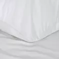 Pościel 220x200 cm bawełniana gładka kolor biały NOVA 3 Eurofirany