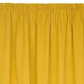 Zasłona musztardowa matowa, zaciemniająca 140x270 cm taśma TEO Eurofirany