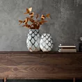 Wazon dekoracyjny SAELA z lśniącym designerskim wzorem Eurofirany