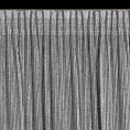 Zasłona srebrna o strukturze siateczki 135x270 cm taśma REGINA Eurofirany