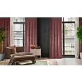 Zasłona ciemnoróżowa z tkaniny welwetowej 135x300 cm taśma ROSA Design 91 Eurofirany