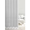 Tkanina firanowa typu Aden zdobiona w dolnej części haftem Eurofirany
