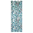Zasłona ze wzorem botanicznym zaciemniająca z tkaniny 140x250 cm przelotka IGA Eurofirany