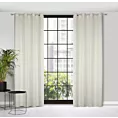 Zasłona kremowa w stylu eko 140x260 cm przelotka SANDI Eurofirany