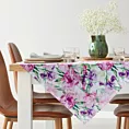 Bieżnik na stół różowo, fioletowy 85x85 cm wodoodporny GARDEN na taras oraz balkon