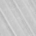 Zasłona biała o splocie płóciennym 140x250 cm przelotka CINDY Eurofirany