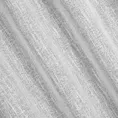 Zasłona popielato, srebrna z widocznym splotem 140x250 cm przelotka AGNES Eurofirany