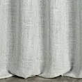 Zasłona szyta na taśmie fala FELICITY srebrna o naturalnym splocie w melanżowych odcieniach