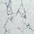 Zasłona jasnoszaro, grafitowa z marmurkowym wzorem, welwetowa 140x250 cm przelotka WERA Eurofirany